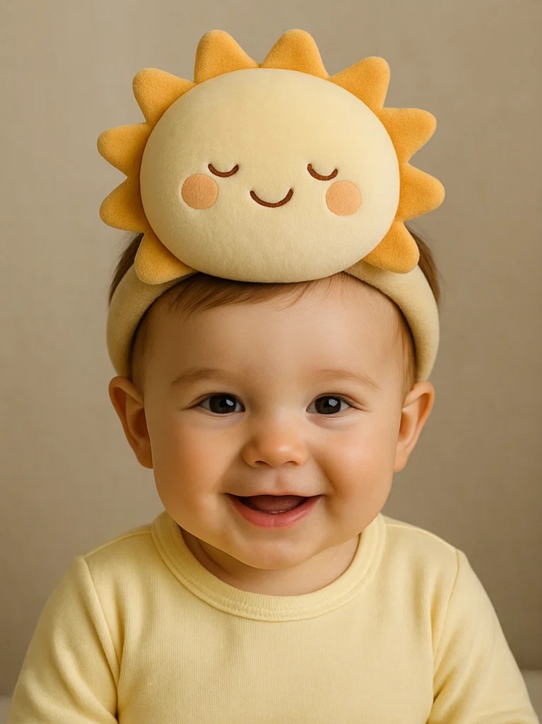 Baby Headband Sun Series Soft Cotton