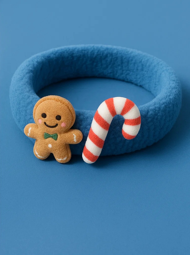 Forky Candy Cane Baby Headband