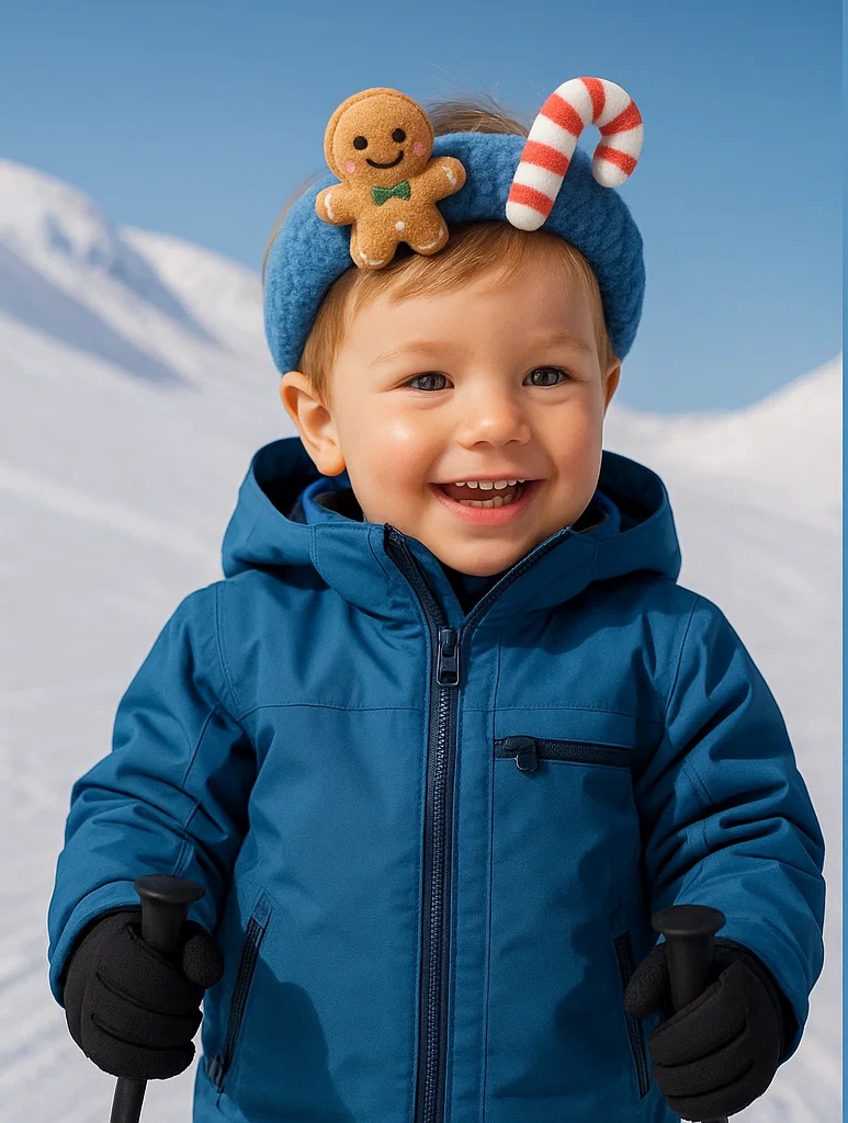 Forky Candy Cane Baby Headband