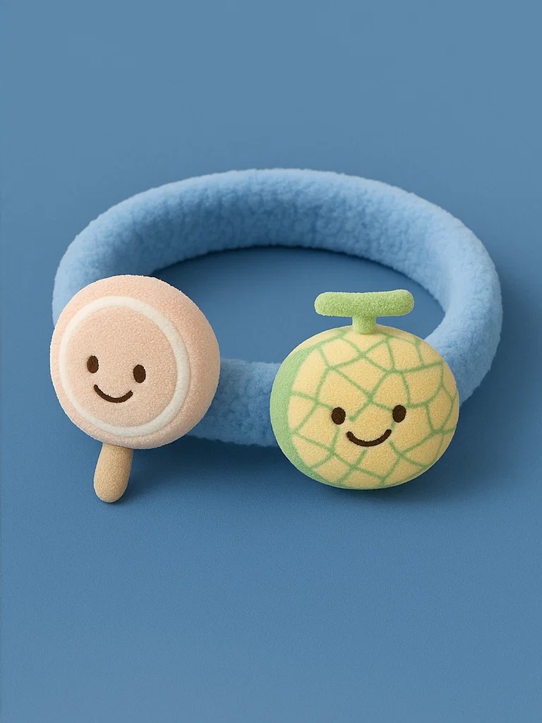 Baby Headband with Lollipop and Melon