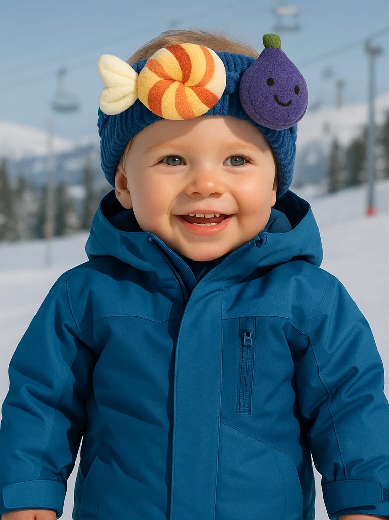 Forky Headband with Candy and Plum for Babies