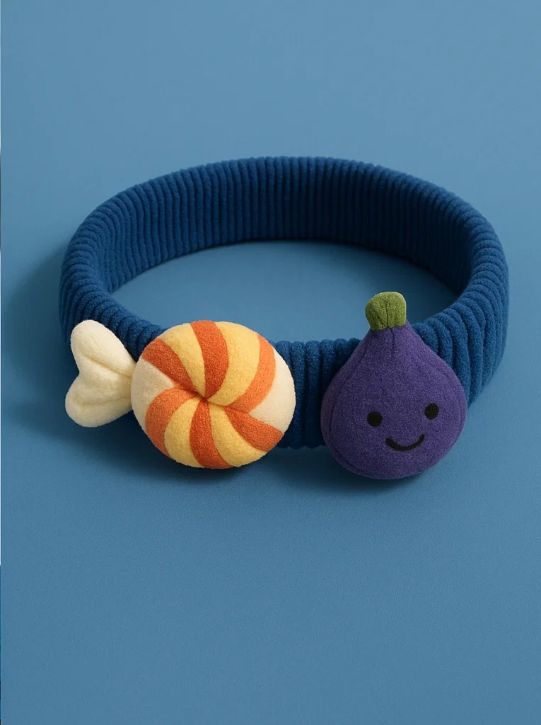 Forky Headband with Candy and Plum for Babies