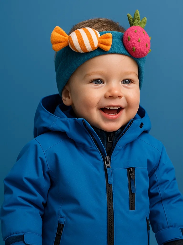 Forky Headband with Candy and Dragonfruit for Babies
