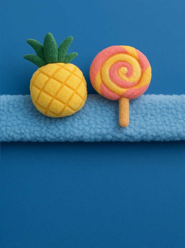 Pineapple and Lollipop Headband for Babies