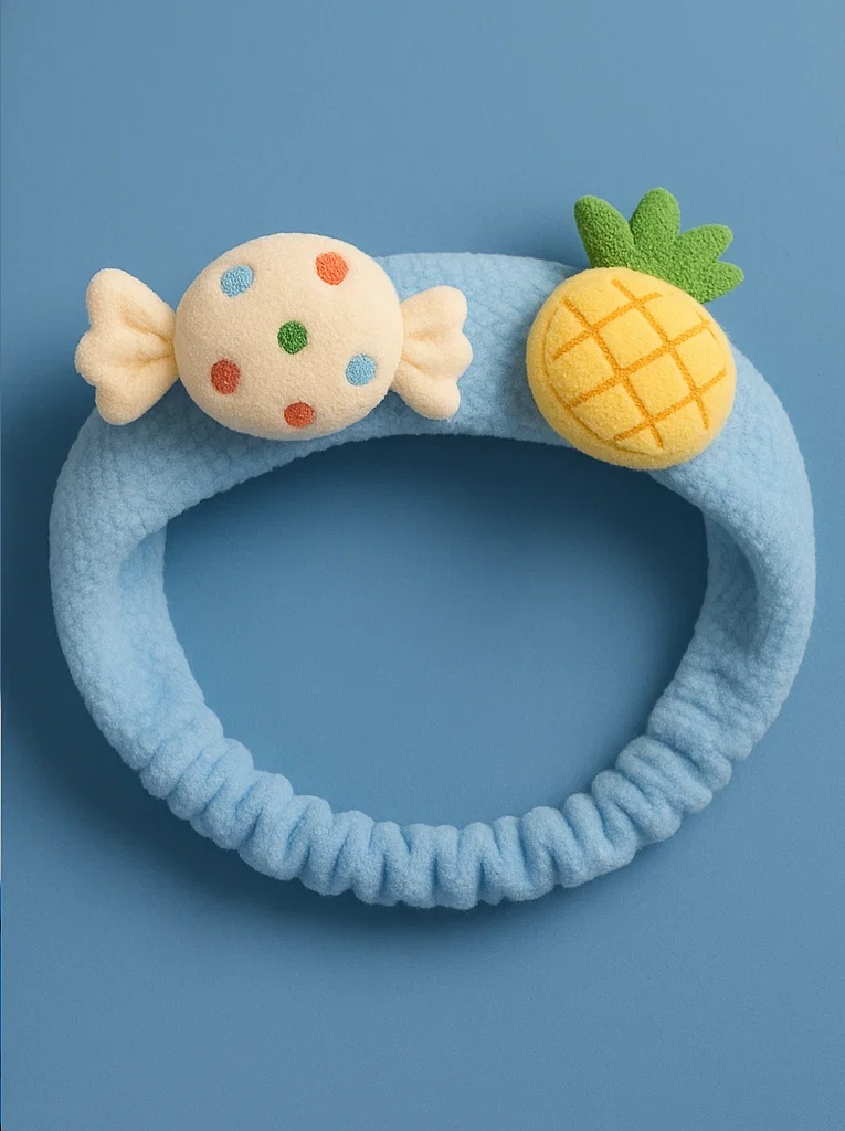 Candy and Pineapple Headband for Babies