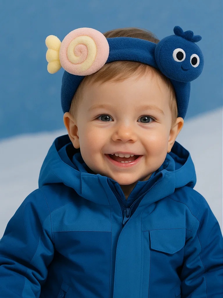 Lollipop and Snail Headband for Babies