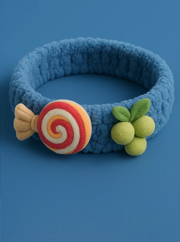 Snail and Grape Headband for Babies