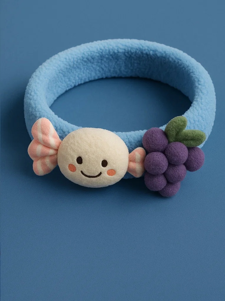 Candy and Grape Headband for Babies