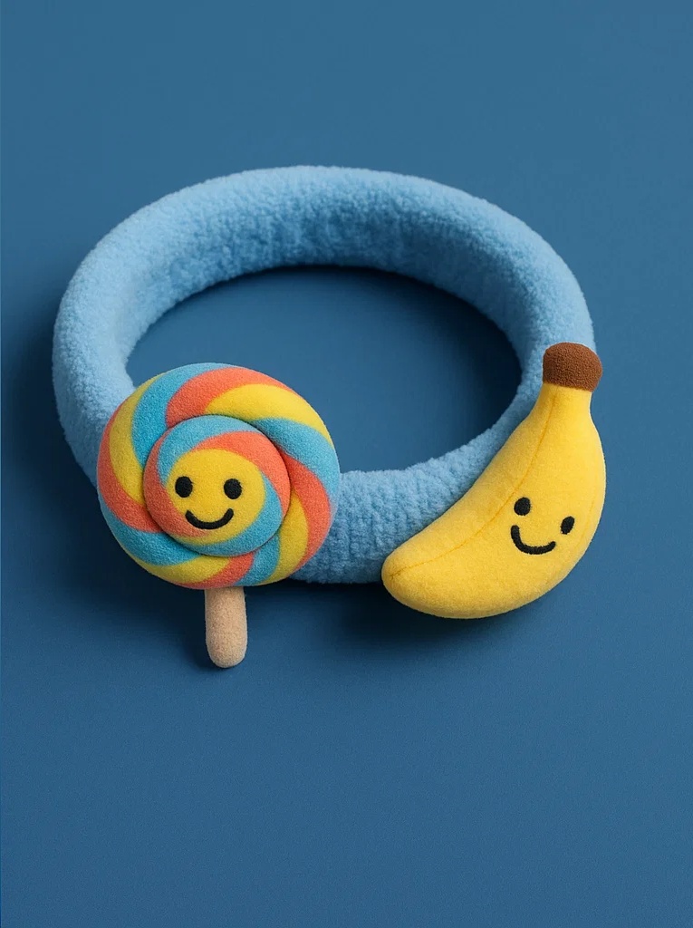 Lollipop and Banana Baby Headband