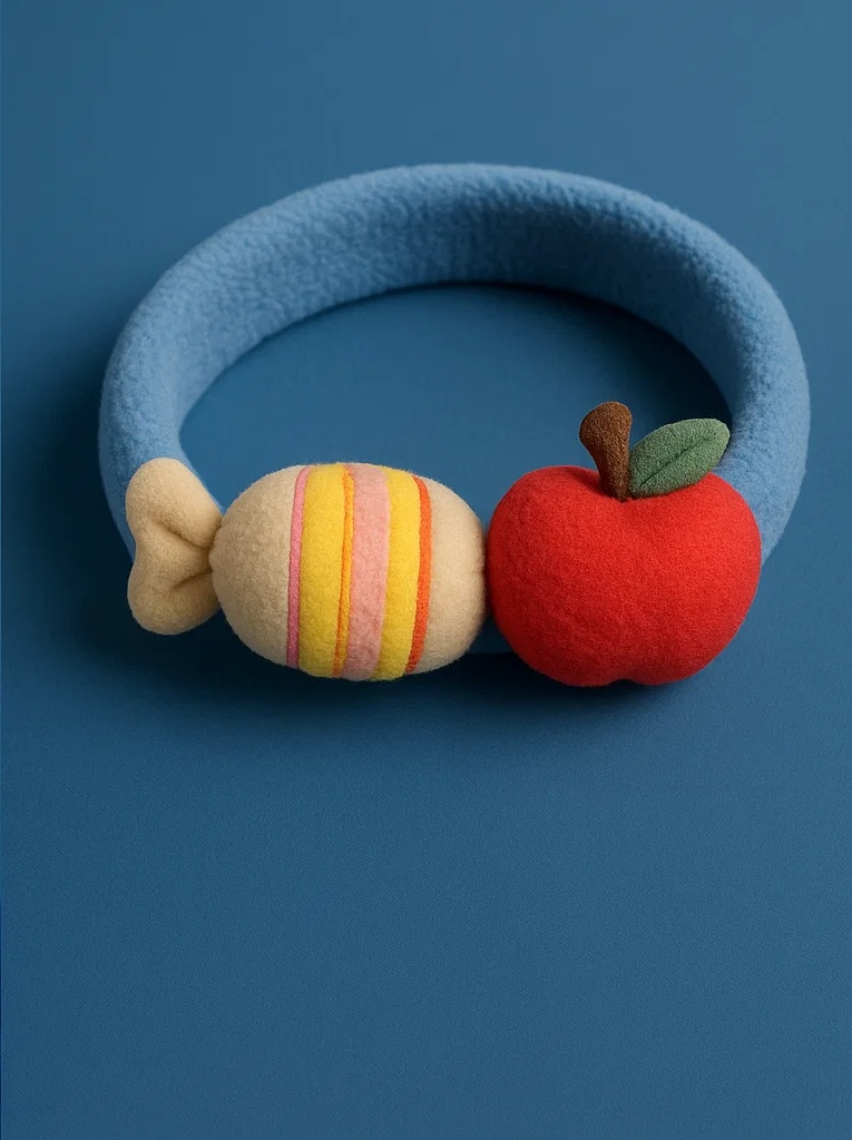 Apple and Gummy Candy Baby Headband