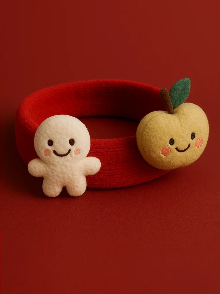 Candy and Pear Baby Headband