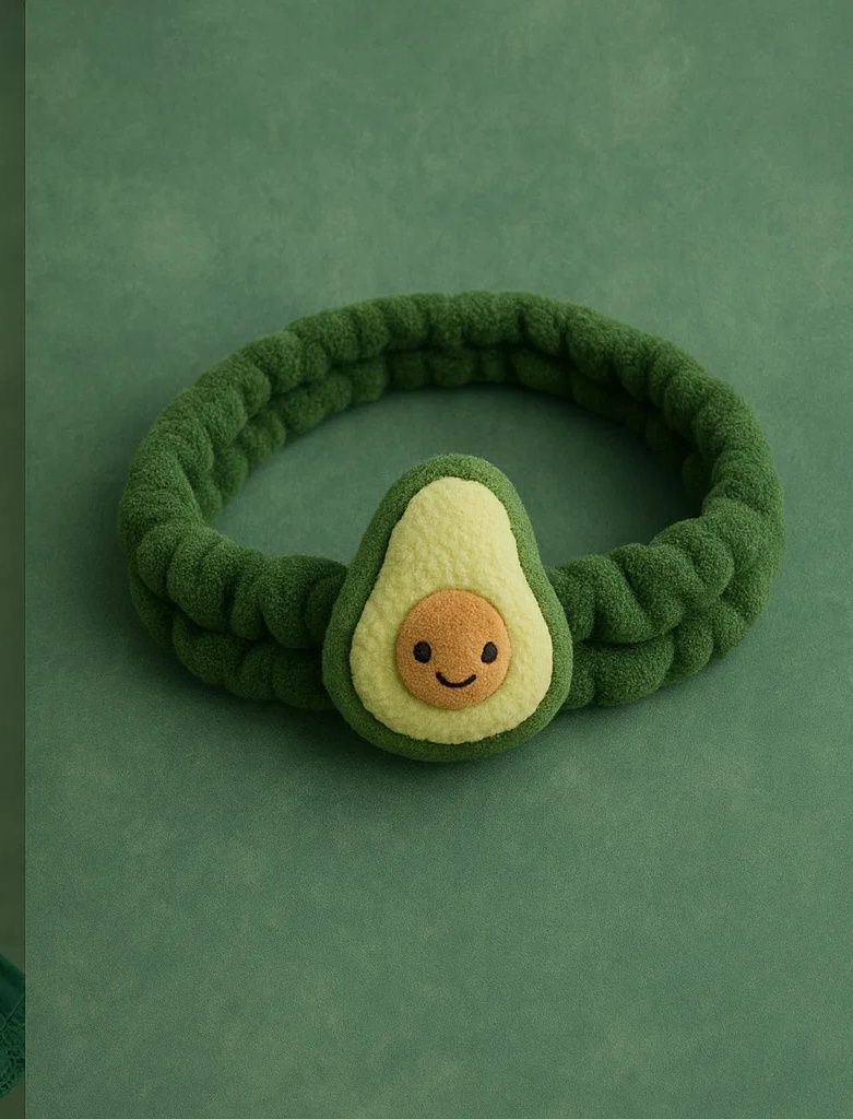 Lovely Avocado Headband for Baby Girls