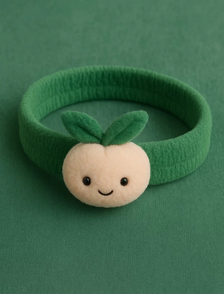 Mignonne bandeau de bébé à thème de pêche