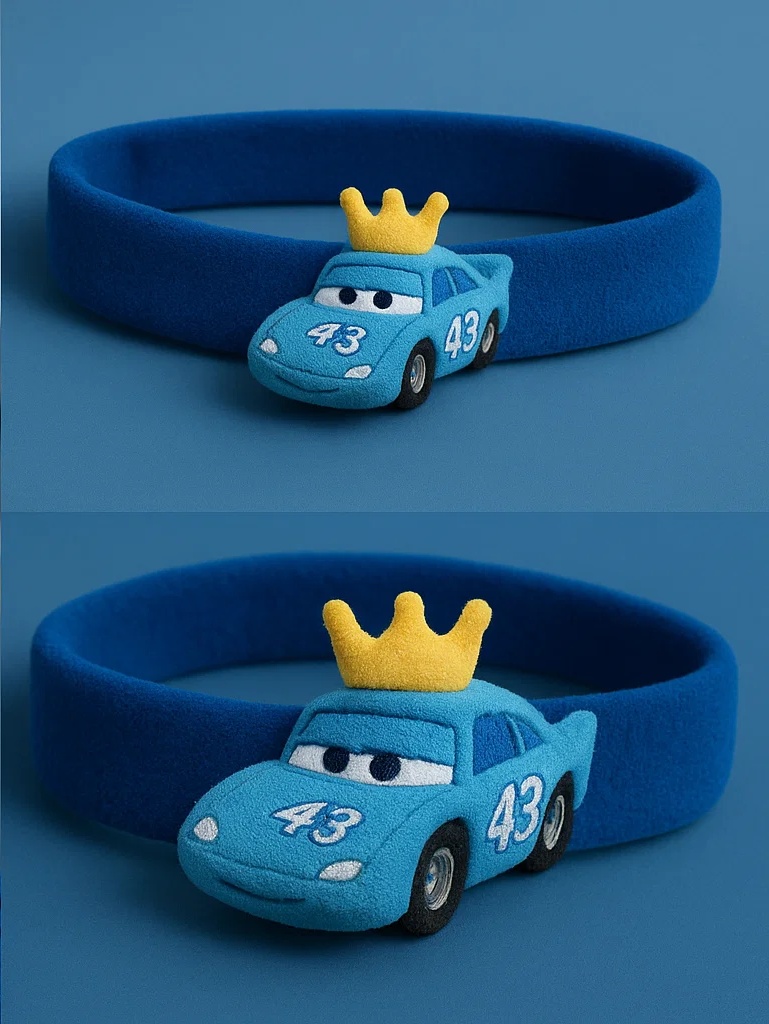 Cars Baby Headband – Featuring King for Toddlers