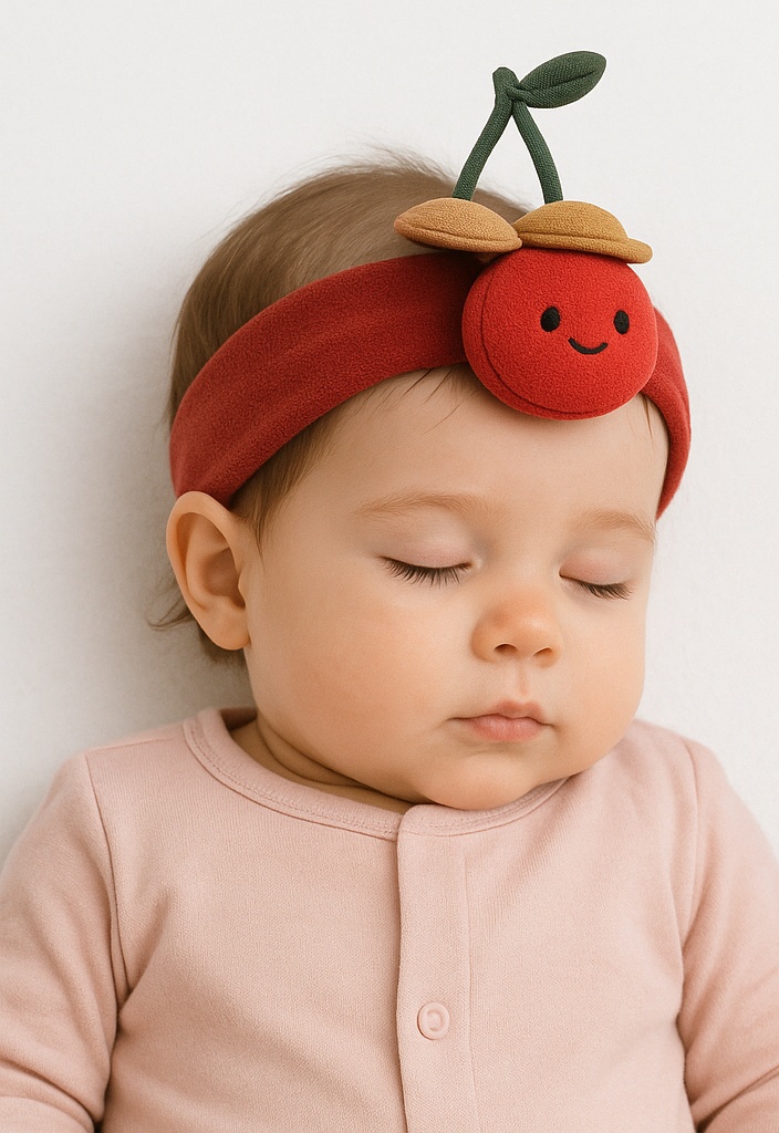 Adorable Cartoon Character Baby Headbands with Plush Embellishments for Photoshoots