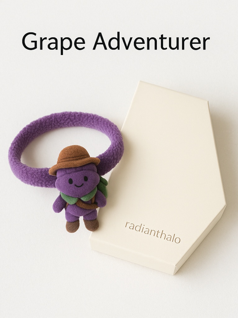 Premium Quality Plush Baby Headbands with Fun, Removable Fruit and Character Toys
