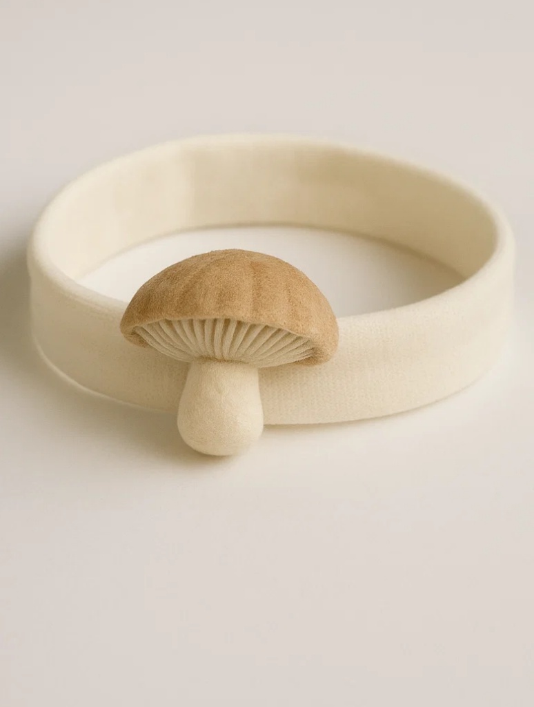 Mushroom Baby Headband for Little Trendsetters