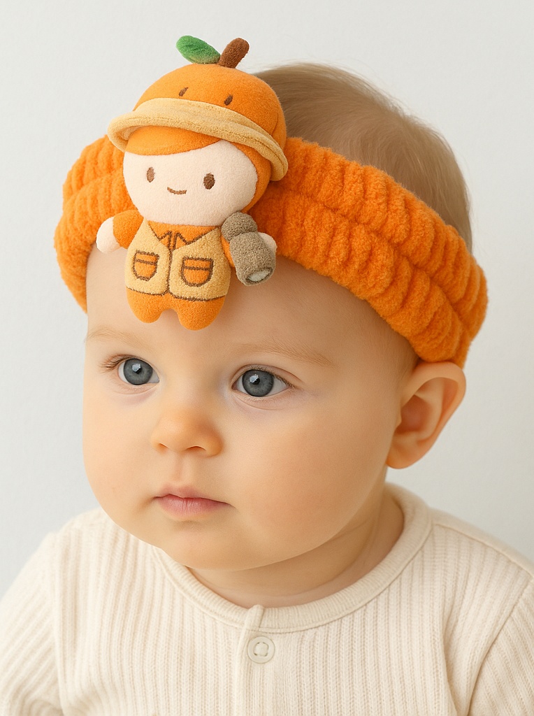Luxury Velvet Baby Headband – Soft & Elegant