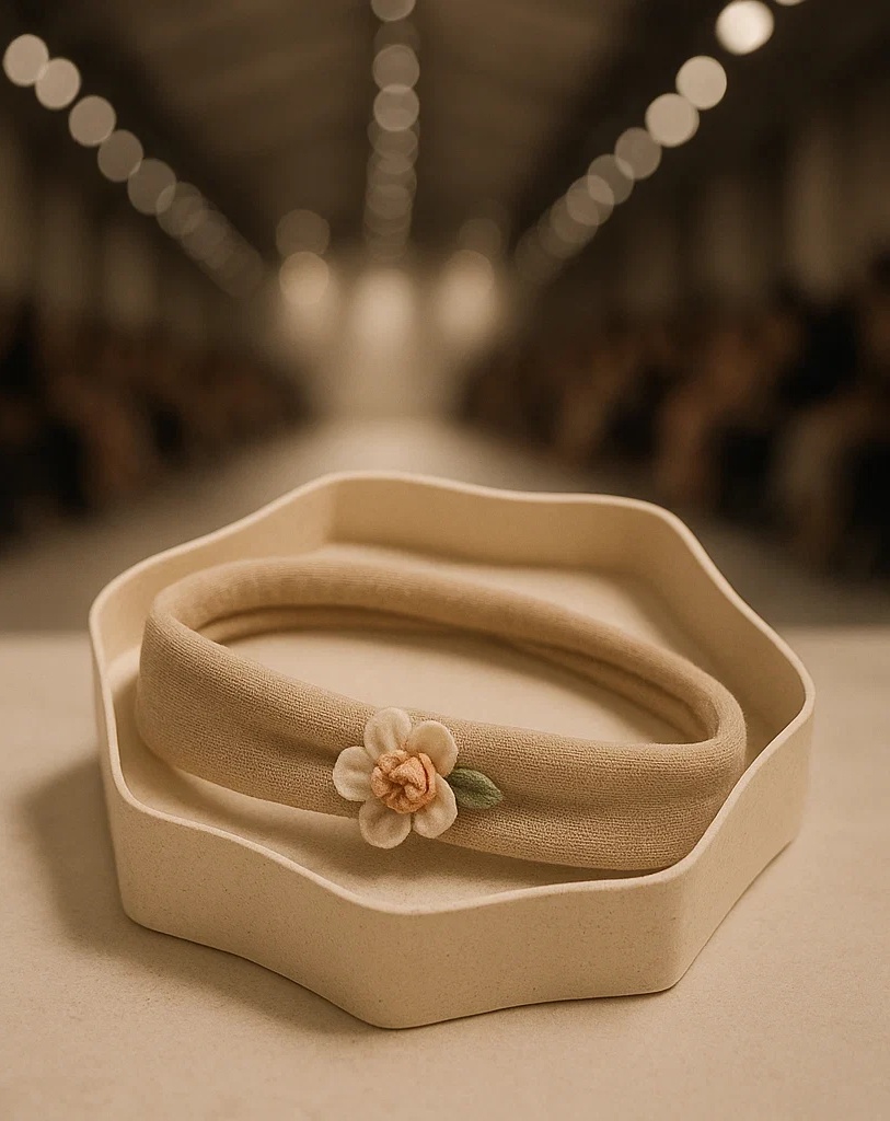 Diadema para bebês com ursinho de pelúcia, perfeita para fotos