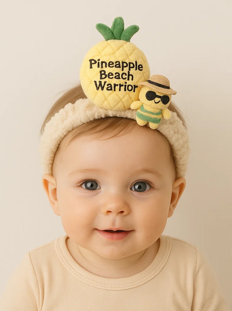 Plush Toy Headband – Soft & Stretchy Fit