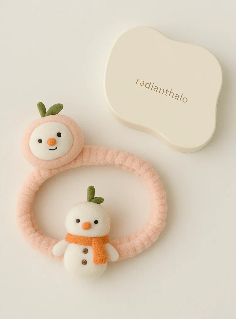 Plush Animal Headband – Cute & Snug Fit for Baby