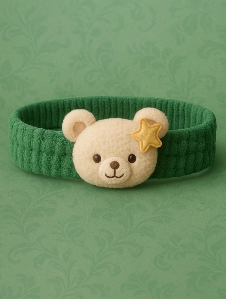 Star Bear-Themed Baby Headband