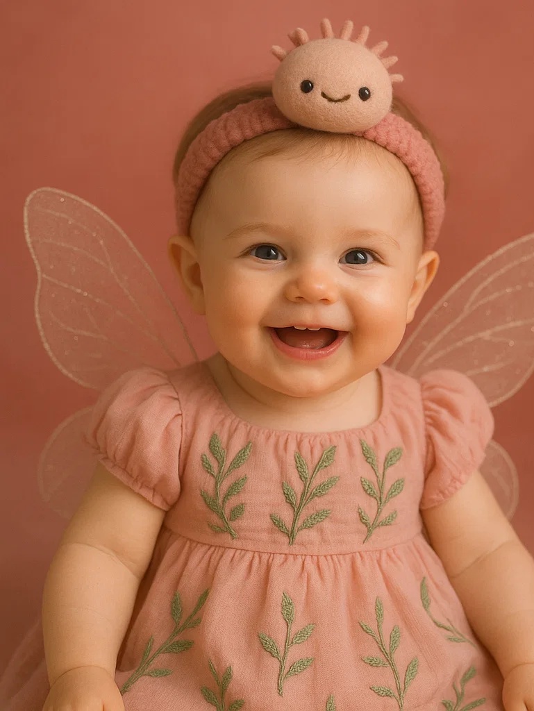 Playful Starfish Baby Headband - Cute and Comfortable for Little Ones