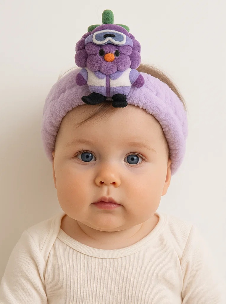 Exclusive Plush Toy Baby Headband – Stylish & Comfortable