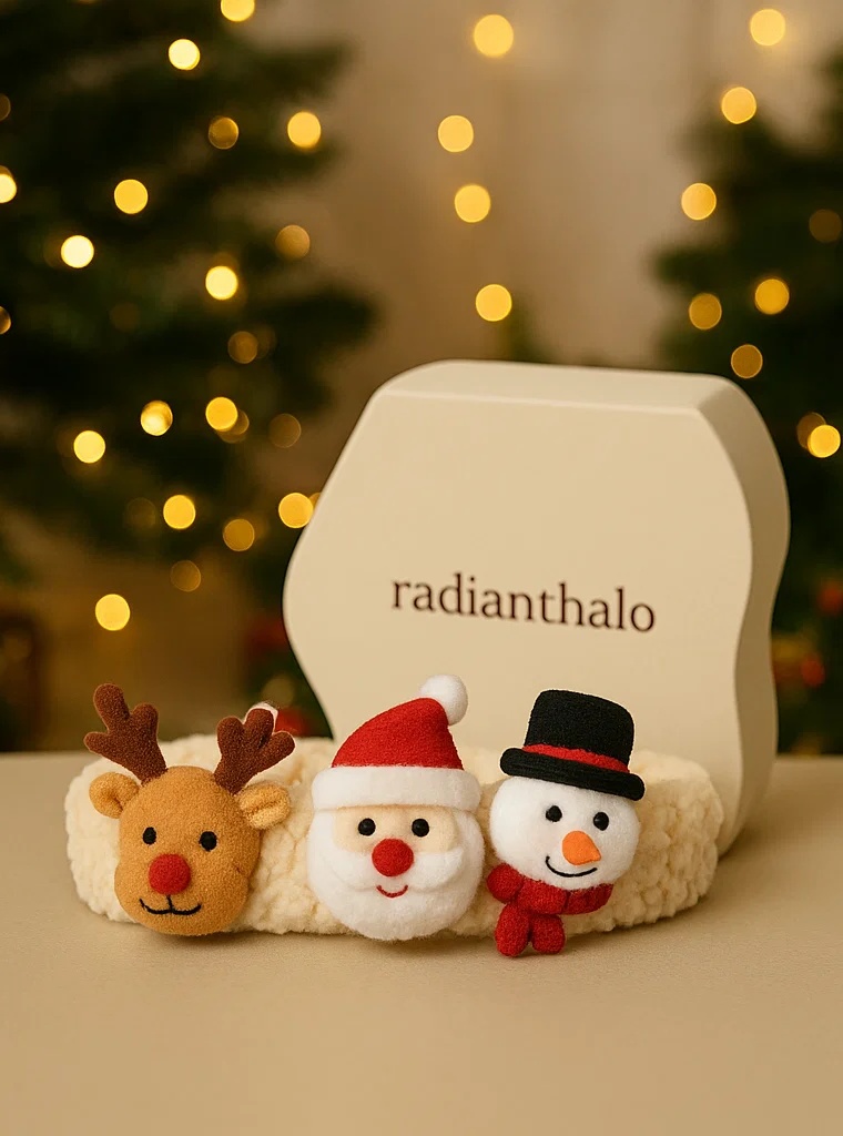 Tiara infantil temática de Natal – Ótima escolha para o mercado sazonal