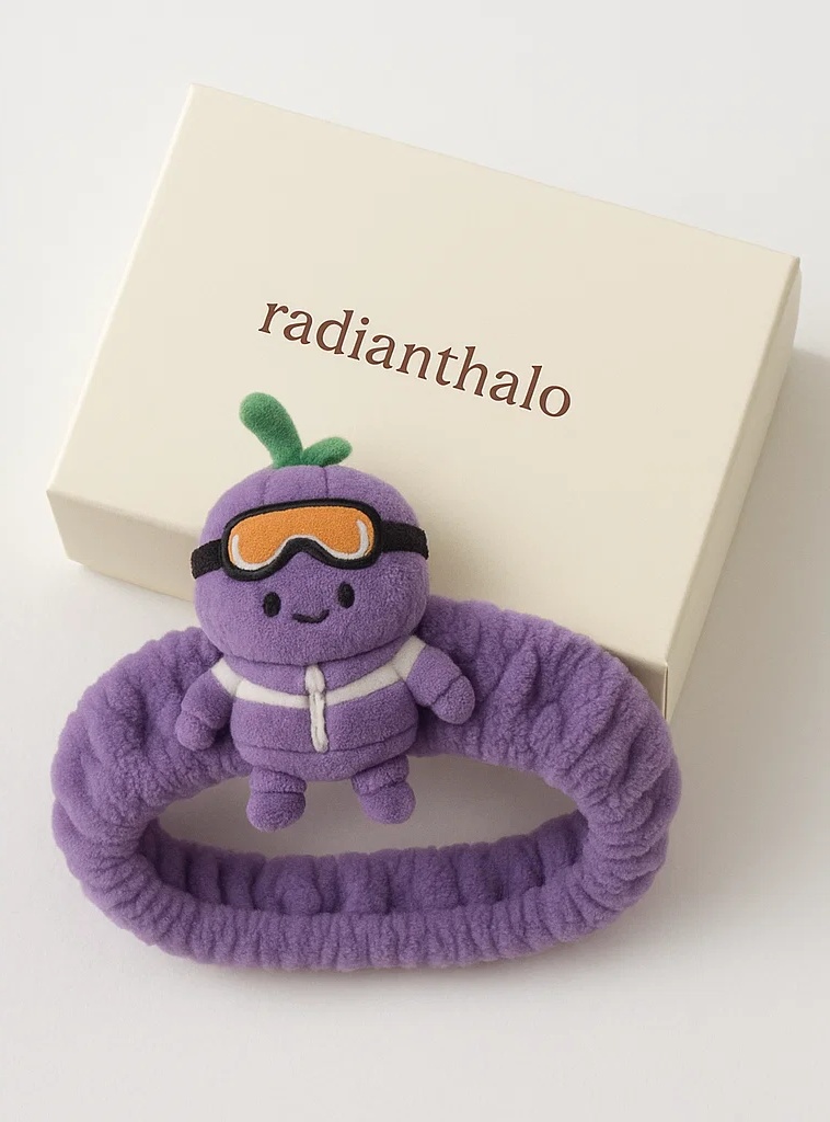 Deluxe Plush Toy Headband – Adjustable & Breathable