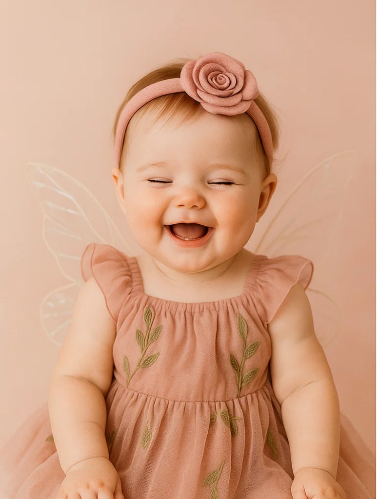 Baby Headband with Daisy Plush – Cute and Sweet Baby Girl Hair Accessory