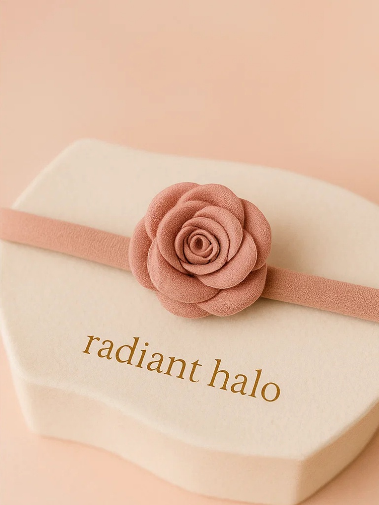 Baby Headband with Daisy Plush – Cute and Sweet Baby Girl Hair Accessory