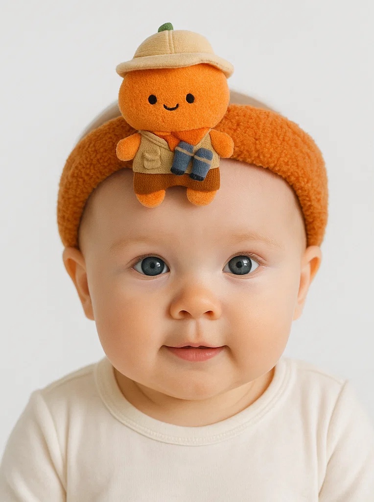 Luxury Plush Toy Baby Headband – Cozy & Stylish