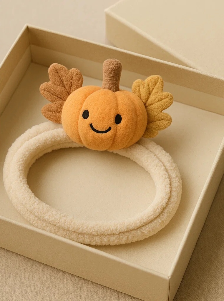 かわいいハロウィン赤ちゃん用ヘアバンドぬいぐるみ付き – 赤ちゃんの写真に最適 B端 – B端の顧客はこれを気に入るでしょう！