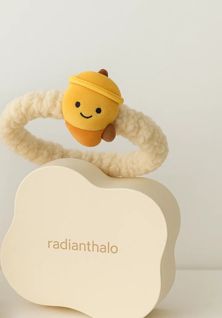 Bandeaux doux et mignons pour bébé avec des personnages en peluche pour une touche ludique