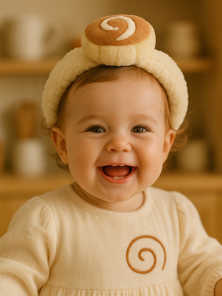 Colorful Baby Headband with Removable Fun Embellishments – Ideal for Photoshoots