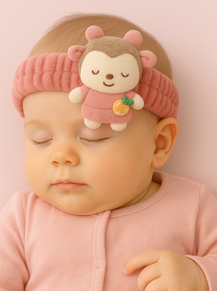 Charming Removable Plush Toy Headband - Comfortable & Playful Design