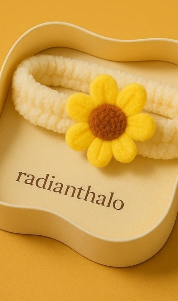 Sweet Yellow Sunflower Baby Headband for Your Baby’s Adorable Photos