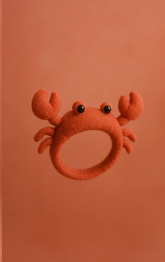 Süße Baby-Stirnbänder mit Plüsch-Kraken-Design für Fotos