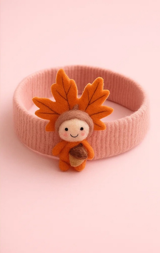 Wholesale Baby Doll Headband with Cute Leaf Style for Photo Studio Accessories