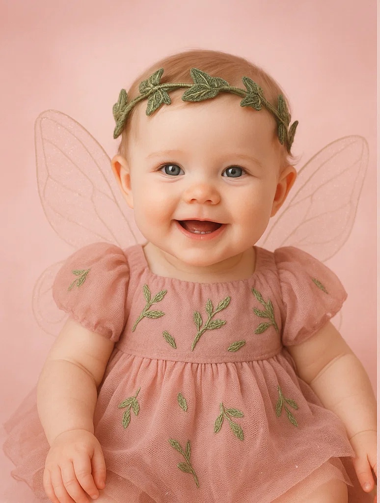 Woodland Ivy Halo Baby Headband