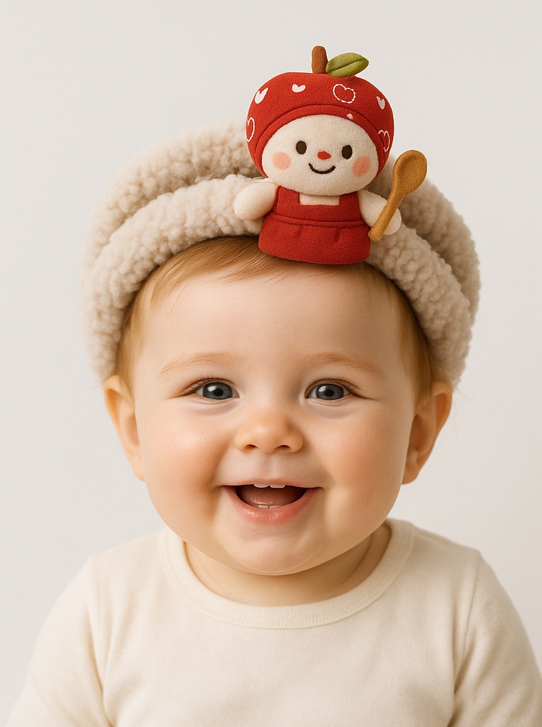 Playful Removable Plush Toy Headband - Ideal for Baby Accessories
