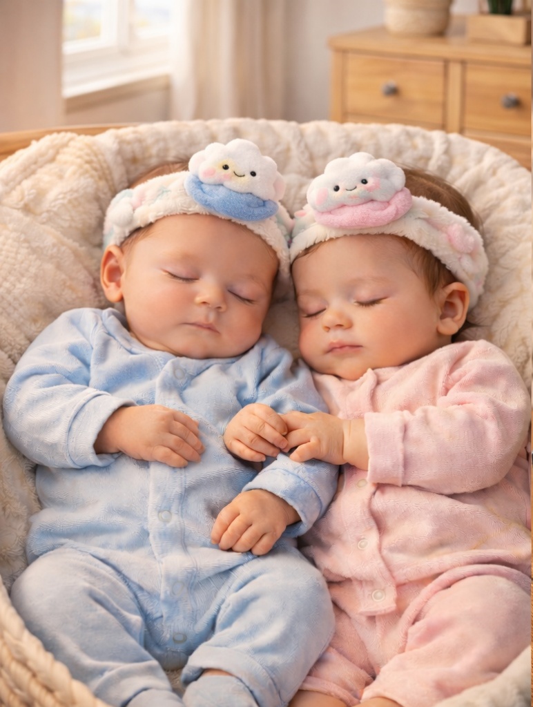 Bandeau bébé à jouet amovible – concept modulaire pour collections B2B évolutives