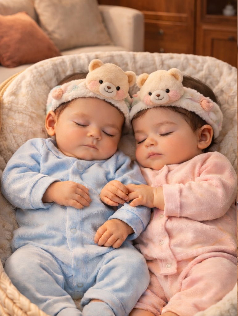 Bandeau bébé avec élément décoratif détachable pour personnalisation de marque