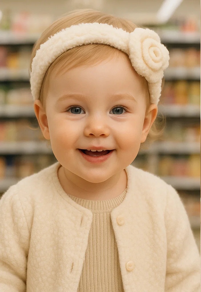 Faixa de cabelo para bebê com flor amarela removível, suave e confortável, ideal para fotos