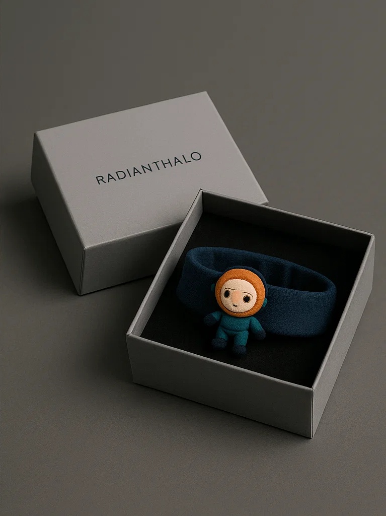 Diadema de bebé con motivo de astronauta