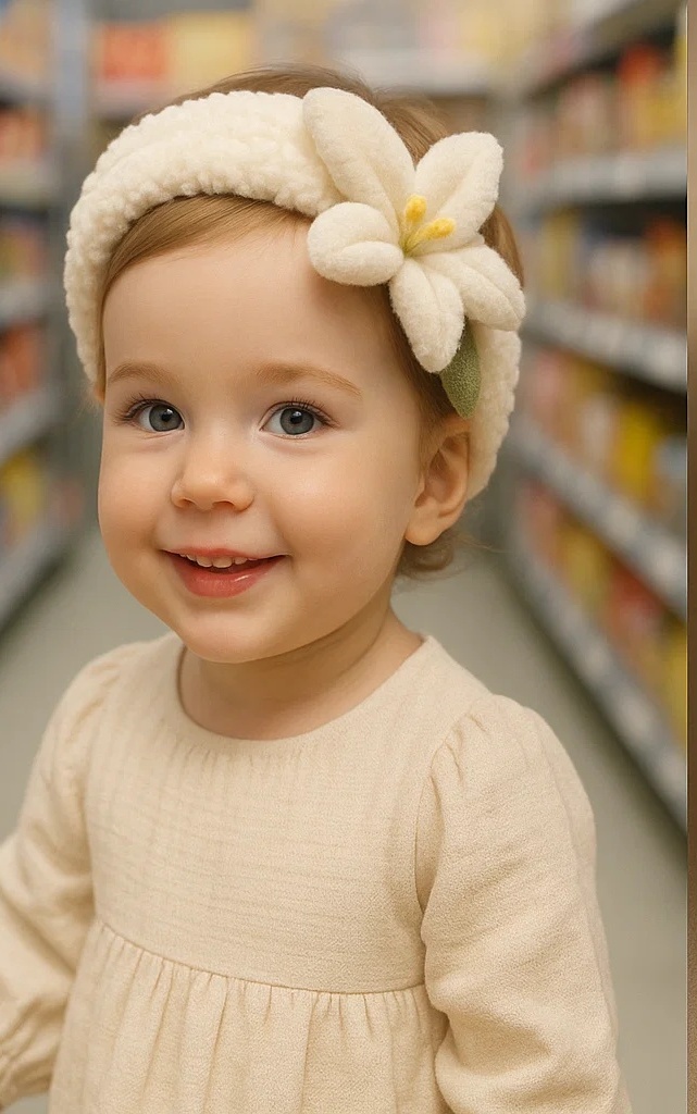 Soft and Cozy Baby Headbands with Removable Flower Designs for Boutique Shops