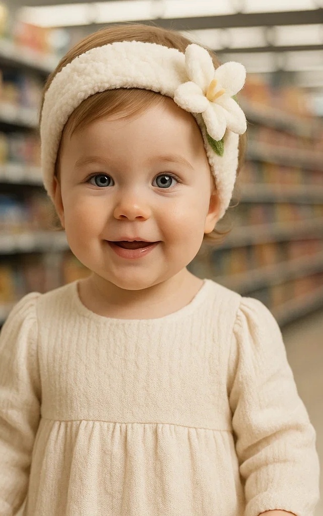 Stylish and Soft Baby Headbands with Flower Embellishments for Retailers
