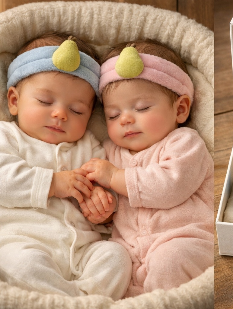 Bandeau bébé à jouet amovible avec structure réutilisable B2B