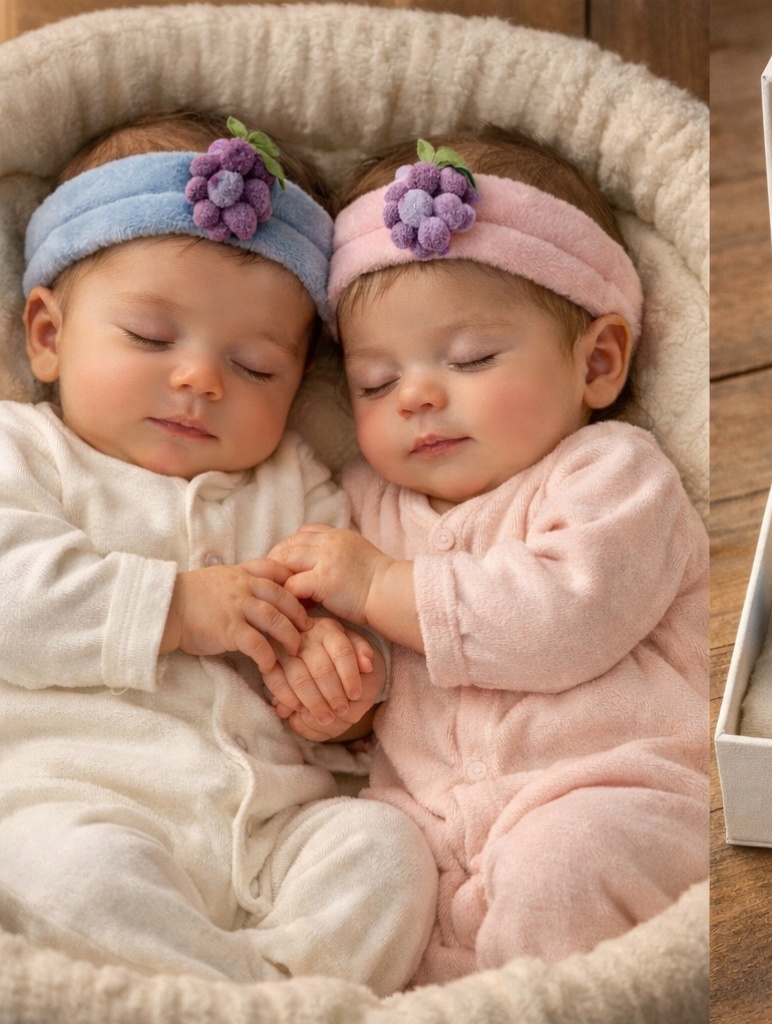 Bandeau bébé modulable à élément décoratif détachable